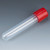 Test Tube with Separate Blue Screw Cap, 16 x 120mm (15mL), PS, 125/Bag, 8 Bags/Unit-GLB 6155