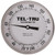Adjustable-Angle Head Dial Thermometers, 5" Face with 12" St-TEL 4210-12-53