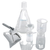 47mm Filter Funnels, Glass - Glass Filter Funnel with No. 8 stopper support base (300mL Funnel, no flask), 1/PK-PALL 4011-N