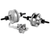 Filter Holder 47mm, in-line, Aluminum, 1/PK-PALL 1235