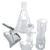 47mm Filter Funnels, Glass - Fritted glass support base with sidearm, 1/PK-PALL 4017