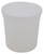 Container w Lid Natural, PPCO 16oz-DYL 453605