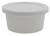 Container w Lid White, PPCO 4oz-DYL 454395