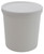 Container w Lid White, PPCO 68oz-DYL 454435