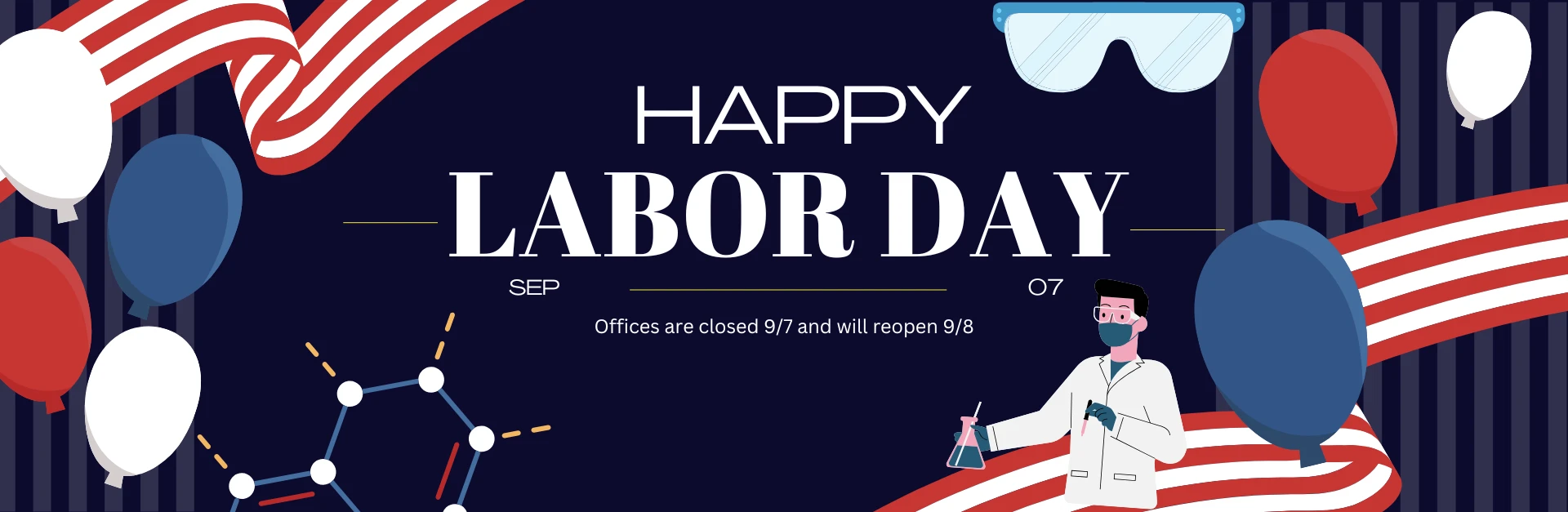 Labor Day Banner