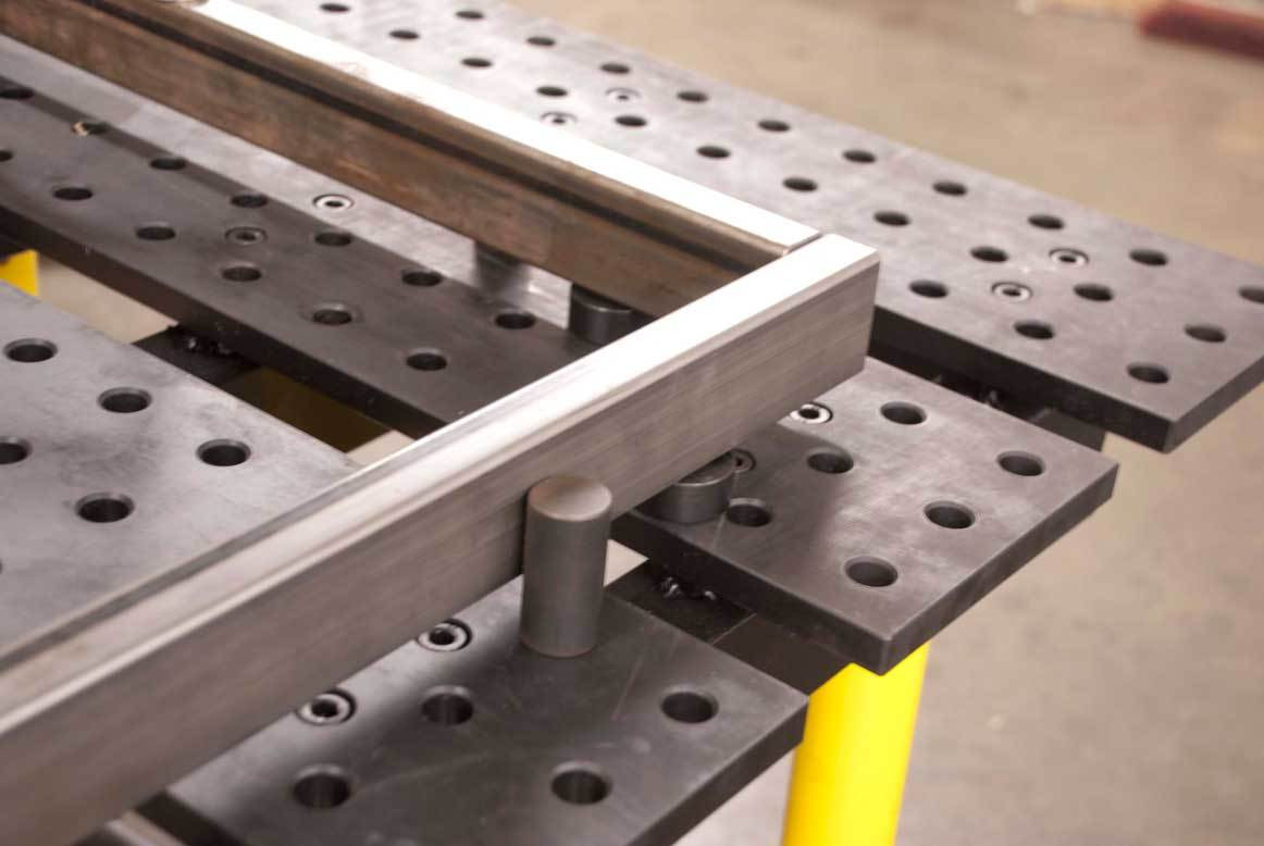 Welding Table Stops and Rest