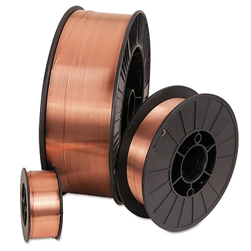 ER70S-6 MIG Welding Wire, Carbon Steel, 0.035 in dia, 11 lb Spool