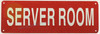 SIGN SERVER ROOM