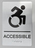 ACCESSIBLE ADA-SIGN   - The Sensation line -Tactile Signs Ada sign