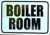 Sign BOILER ROOM