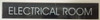 ELECTRICAL ROOM SIGN