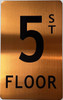 5th Floor  Sign