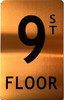 Sign 9th Floor