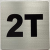 Sign Apartment number 2T