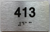 suite 413 sign