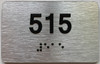 apartment number 515 sign