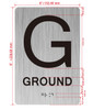 FLOOR  G Sign