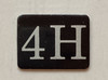4H Floor Mailbox Number