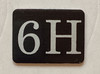 Mailbox Number Unit 6H