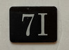 Mailbox Number Unit 7I