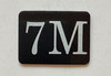 7M Floor Mailbox Number