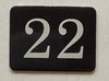 Mailbox Number Unit 22