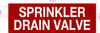 FD SPRINKLER DRAIN VALVE SIGN
