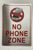 NYC NO PHONE ZONE SIGN