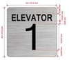 FD ELEVATOR NUMBER 1 THE PARK AVE LINE SIGN
