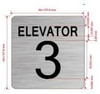 HPD ELEVATOR NUMBER 3 THE PARK AVE LINE SIGN