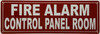 FIRE ALARM CONTROL PANEL ROOM SIGN