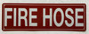 NYC FIRE HOSE SIGN