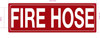 FD FIRE HOSE SIGN