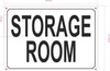 HPD STORAGE ROOM SIGN