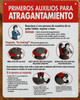 NYC RESTURANT SIGN- SPANISH FIRST AID FOR CHOKING SIGN