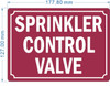 HPD SPRINKLER CONTROL VALVE SIGN