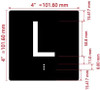 HPD ELEVATOR FLOOR NUMBER THE LEXINGTON AVE LINE (L-LOBBY) SIGN