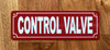 NYC CONTROL VALVE SIGN