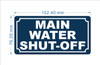 MAIN WATER SHUT-OFF COMPLIANCE SIGN