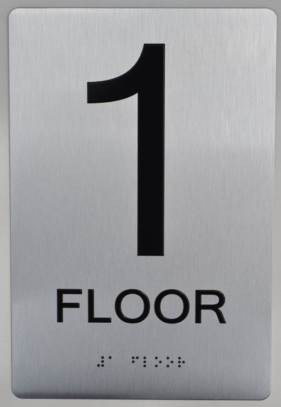 ada 1st floor sign