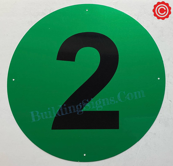 #2 FUEL OIL Signage- NUMBER 2 FUEL OIL Signage