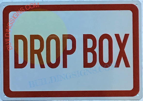 Drop Box Sign