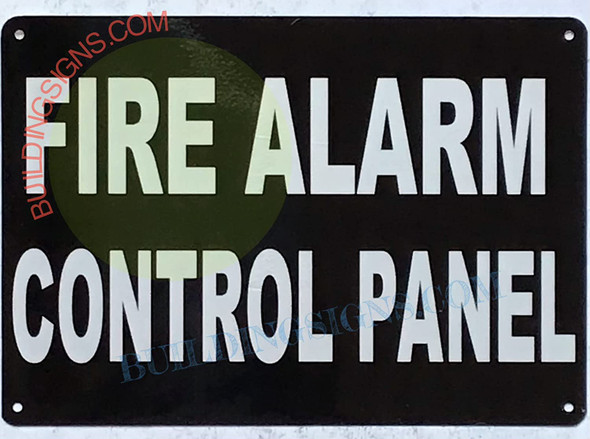 FIRE ALARM CONTROL PANEL Signage