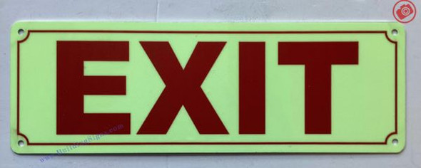 EXIT SIGN