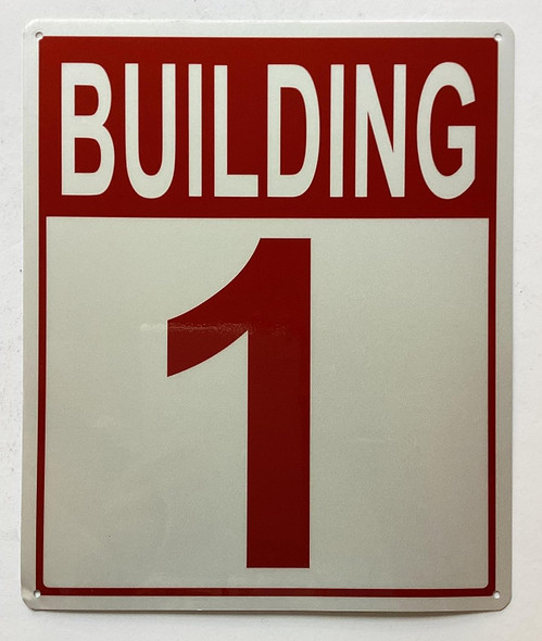 Building Number 1 Signage: Building - 1 Signage