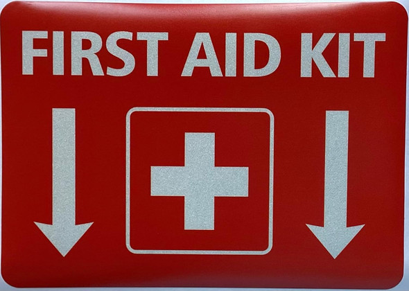 Signage  FIRST AID KIT Decal/STICKER