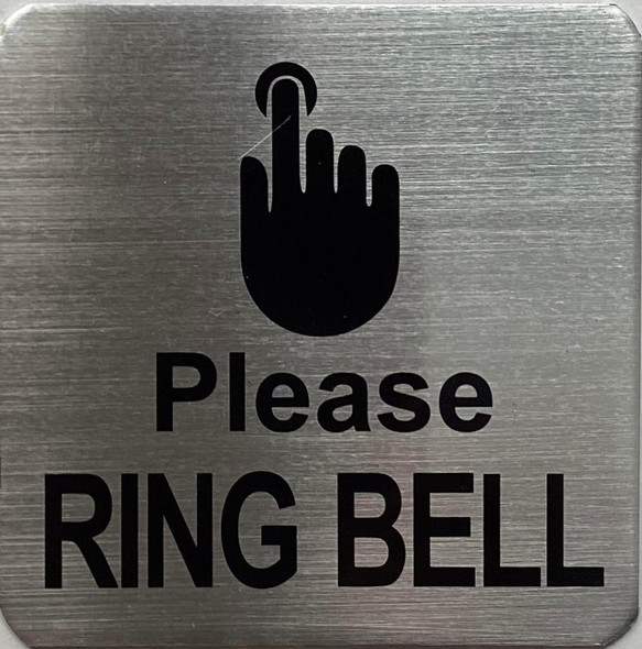 Signage  PLEASE RING BELL