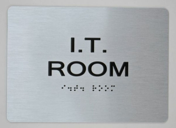 I.T. ROOM ADA-Sign -Tactile Signs Tactile Signs   Braille sign