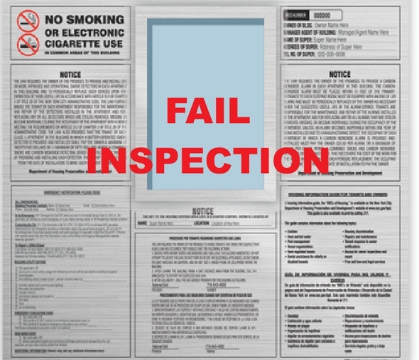 Important Notice: You CANNOT Use an "All-in-One" HPD package Sign (Downloadable pdf file)