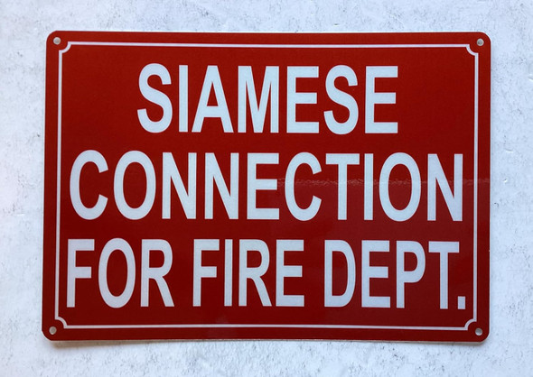 NYC SIAMESE CONNECTION FOR FIRE DEPARTMENT